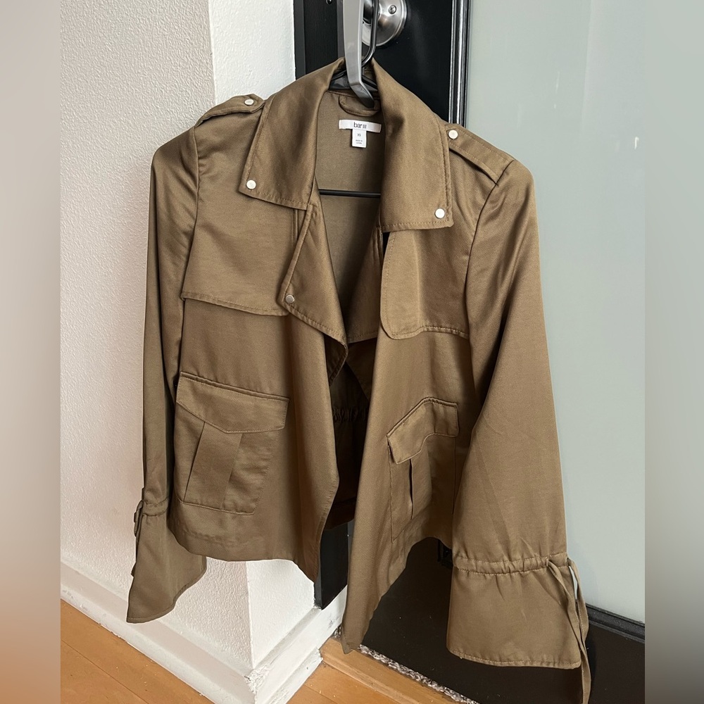 Bar III Army Green Women’s Jacket